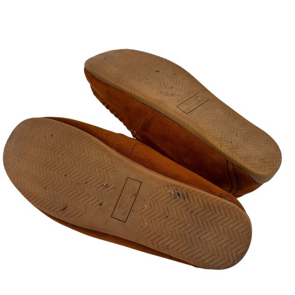 POLO Ralph Lauren Men's Declan Bear Brown Moccasin Slippers Size 13 - Picture 9 of 9